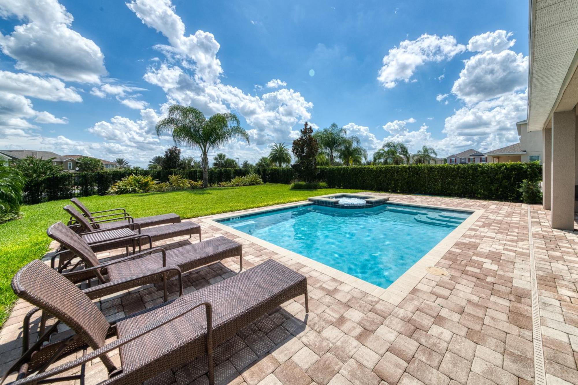 Exquisite Home With Media Room & Games Near Disney By Rentyl - 7600M Orlando Exterior photo