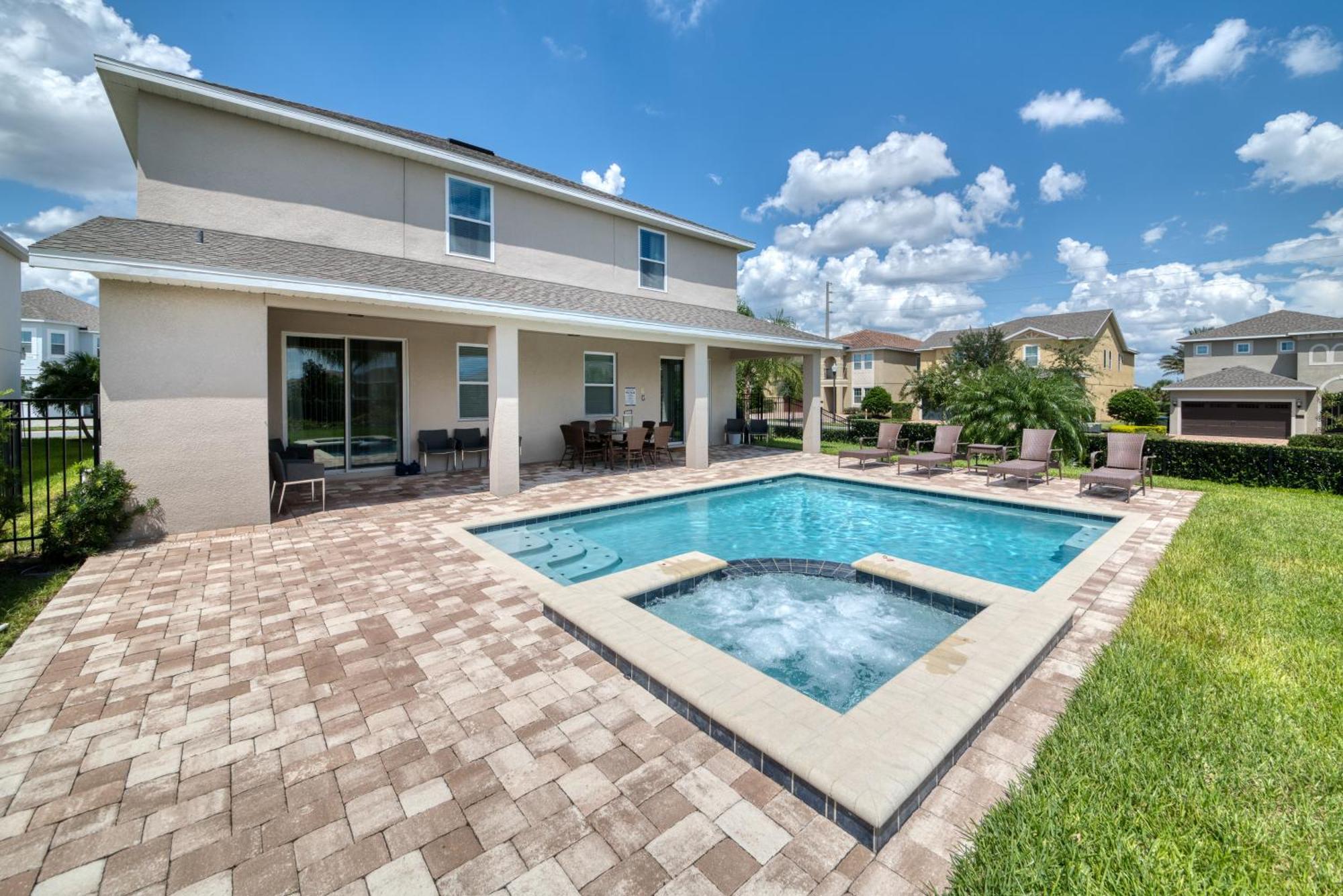 Exquisite Home With Media Room & Games Near Disney By Rentyl - 7600M Orlando Exterior photo